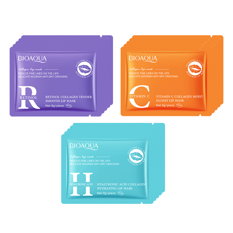 Skincare Collagen - BIOAQUA Retinol Crystal Collagen Lip Mask