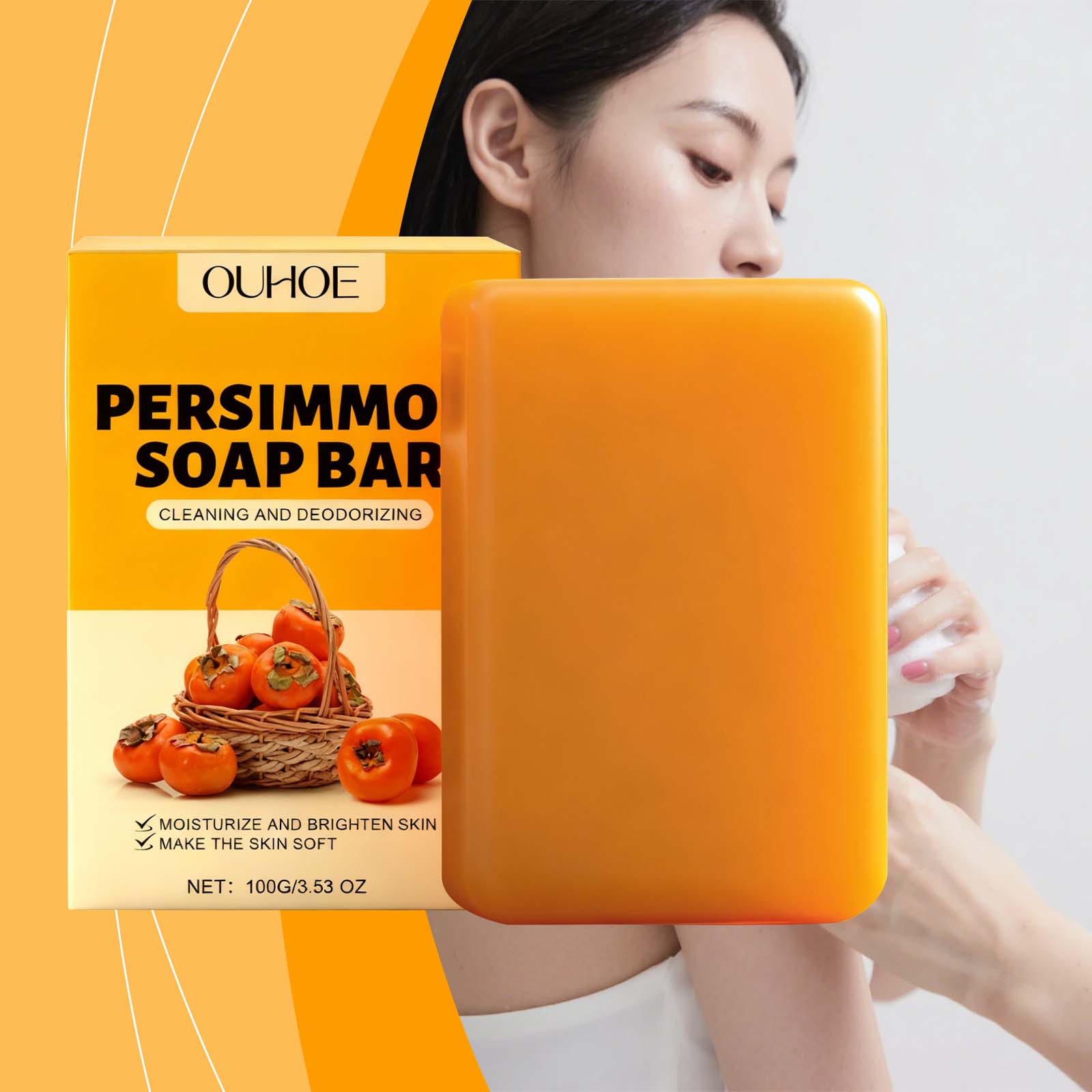 Skincare Gentle - Persimmon Fresh Bath Soap Gentle Care