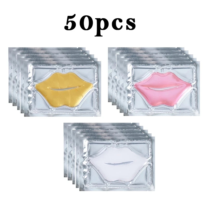 50pcs Collagen Lip Mask Moistu - Skincare Collagen review and price