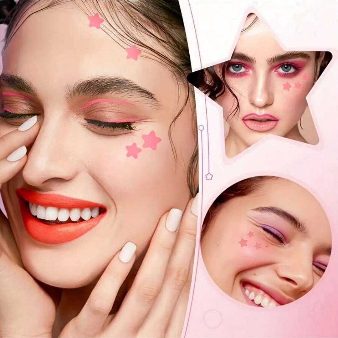 280pieces of multi-color star  - Skincare Gentle review and price