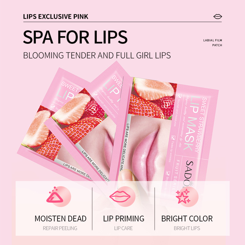 SADOER Fruits Moisturizing Lip - Skincare Collagen review and price