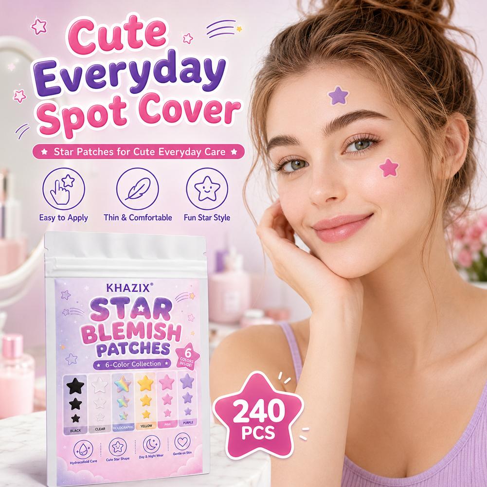 Seven-Color Star Pimple Patche - Skincare Gentle review and price